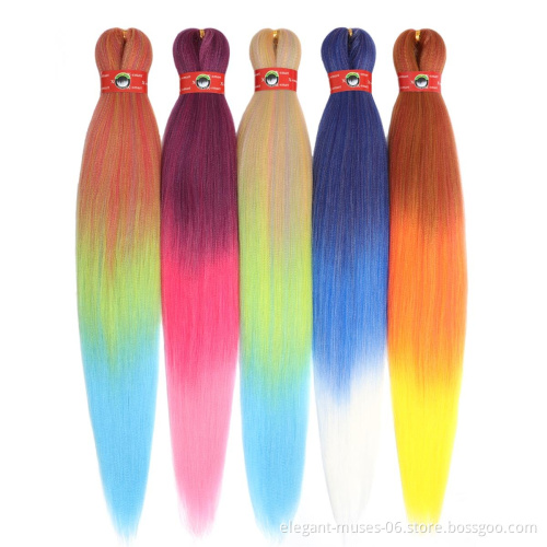 Aodale Braid Flame Retardant Braid Hair Expression Braiding Hair Extensions 26 inch